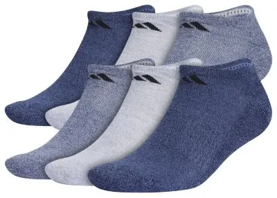 adidas Men's Athletic Cushioned 6-Pack No Show Socks
