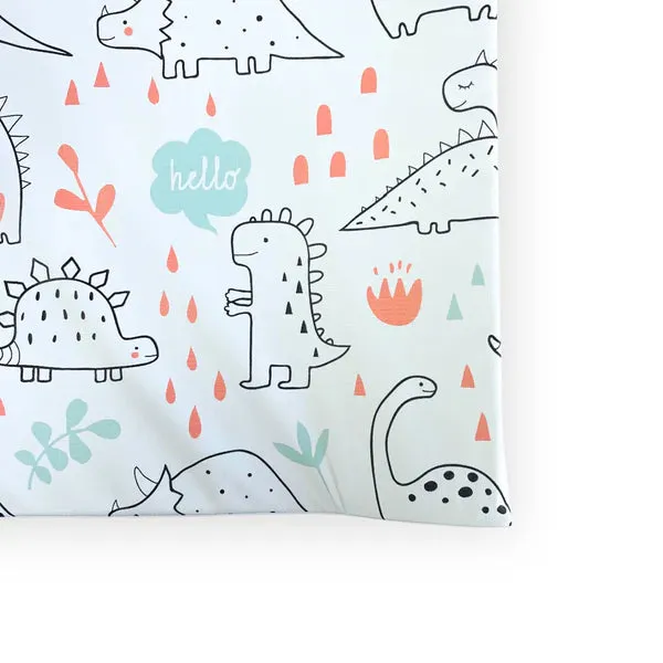 Clair-de-lune Dinosaur Anti-Roll Wedge Baby Changing Mat