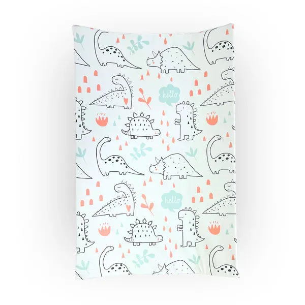 Clair-de-lune Dinosaur Anti-Roll Wedge Baby Changing Mat