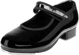 Stelle Tap Shoes for Girls Boys PU Leather Non-Slip Dance Shoes for Toddler/Little Kid/Big Kid