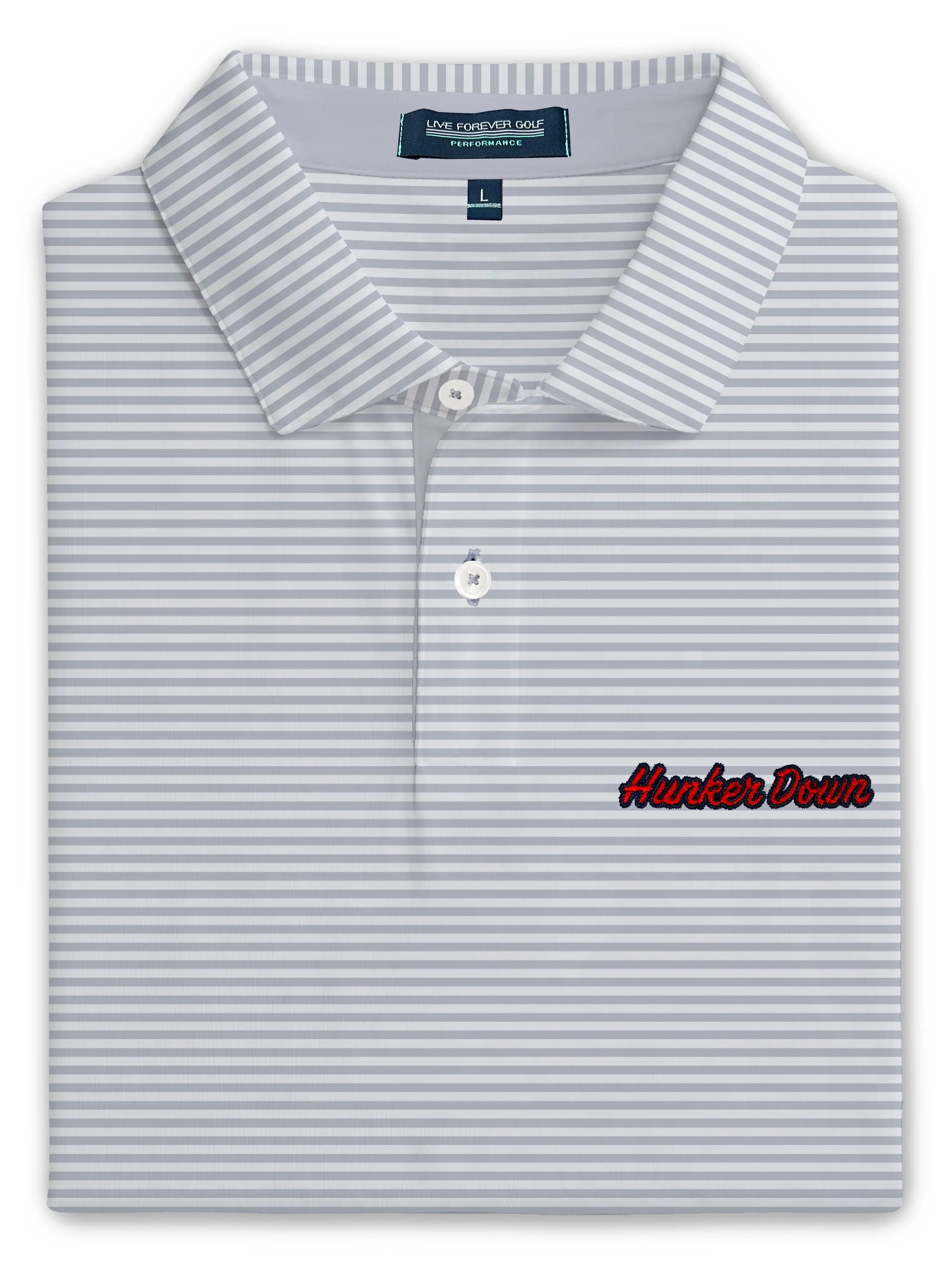The Ringer Performance Golf Polo - Hunker Down