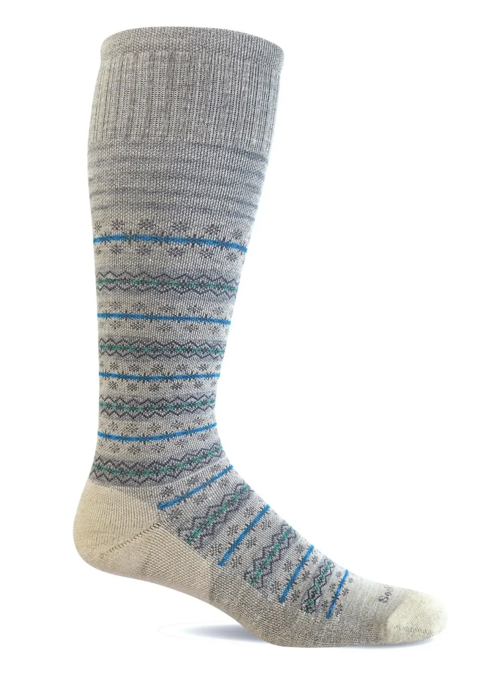 Women's Sockwell Mini Fairisle | Moderate Graduated Compression Socks