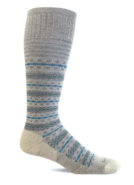 Women's Sockwell Mini Fairisle | Moderate Graduated Compression Socks